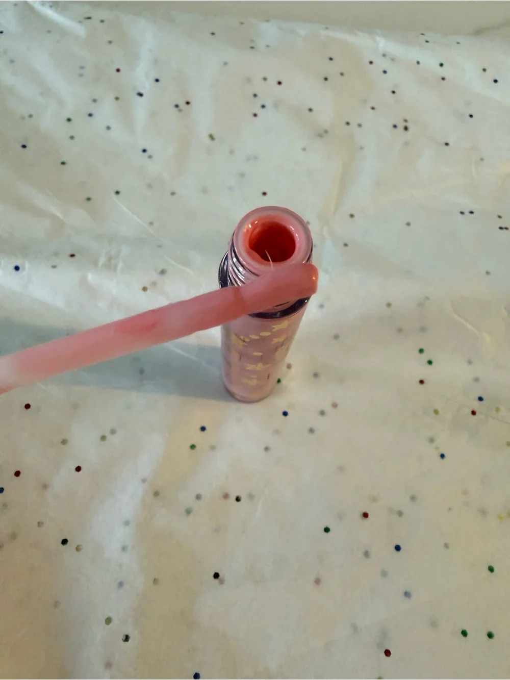 Estee Lauder Pink Liquid Lip Color - Soft Pink Gloss